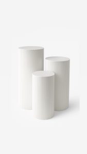 set colonne blanches