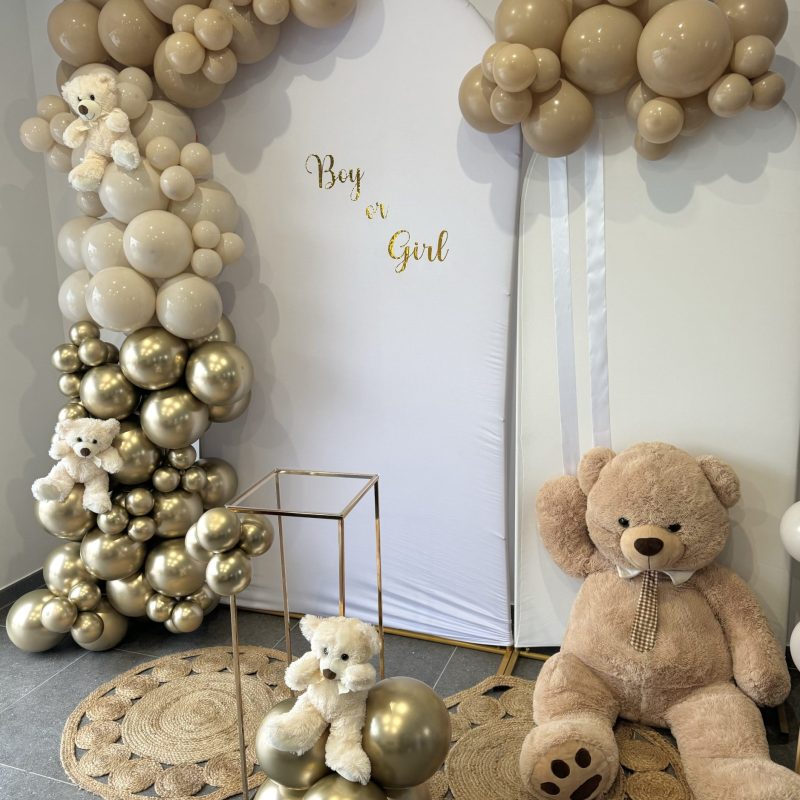décoration gender reveal